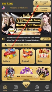 BDG Win APK Download – Register Now & Get ₹500 Sign Up Bonus 3